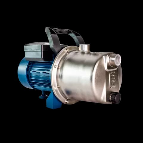 JPV 1500 INOX Garden pump, with INOX steel impeller and casing, 1500 W, 6.300 l/h, 4,8 bar