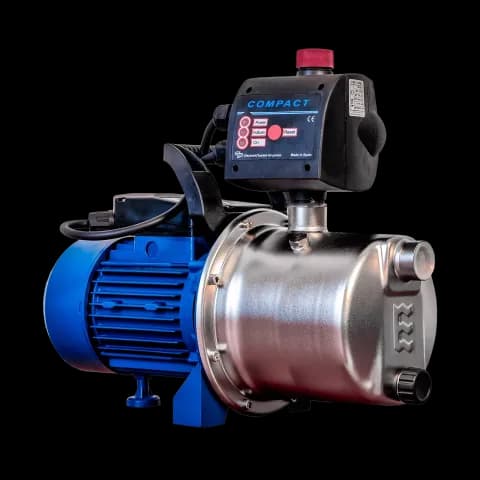 JPV 1500 INOX Automatic Garden pump, with INOX steel impeller and casing, 1500 W, 6.300 l/h, 4,8 bar