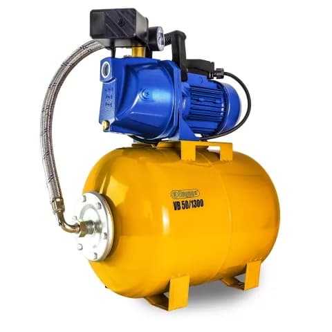 VB 50/1300 Domestic waterwork, 1300 W, 5.400 l/h, 4,7 bar, 50 L