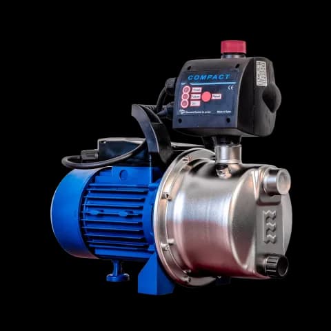 JPV 1300 INOX Automatic Garden pump, with INOX steel impeller and casing, 1300 W, 5.400 l/h, 4,8 bar
