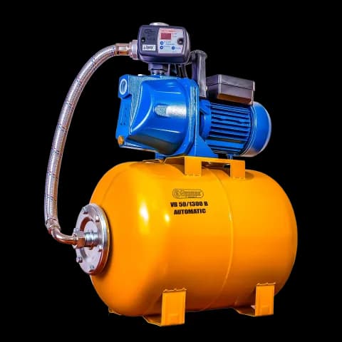 VB 50/1300 B Automatic Domestic waterwork, with INOX steel impeller, 1300 W, 5.400 l/h, 4,7 bar, 50 L
