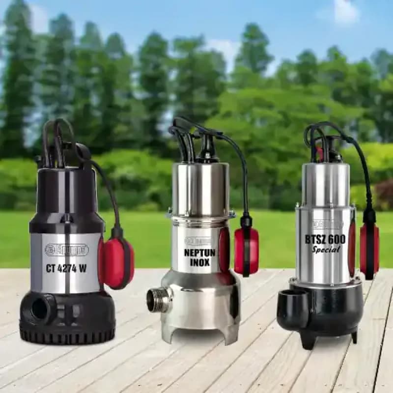 Dirty water pumps